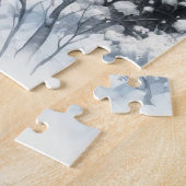 Puzzle de l'ours noir d'hiver (Côté)