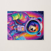 Puzzle de l'ours spatial (Horizontal)