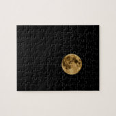 Puzzle de lune sur fond noir (Horizontal)