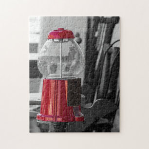 Puzzle de machine de gumball antique