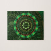 Puzzle de mandala de la Terre (Horizontal)