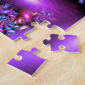 puzzle de mandala fleur psychédélique (Côté)