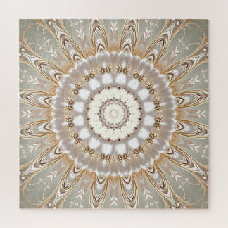 Puzzle de mandala floral orné
