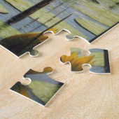 Puzzle de marais avec alligator géant (Côté)