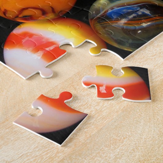 Puzzle de marbres (Côté)