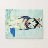 Puzzle de marionnettes de Husky (Horizontal)