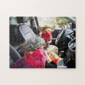 Puzzle de masque de visage de Corgi (Horizontal)