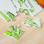 Puzzle de mère de lis tigré je t'aime (Côté)