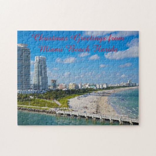 Puzzle de Miami Beach Floride (Horizontal)