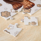 Puzzle De mignons amis dachshund (Côté)