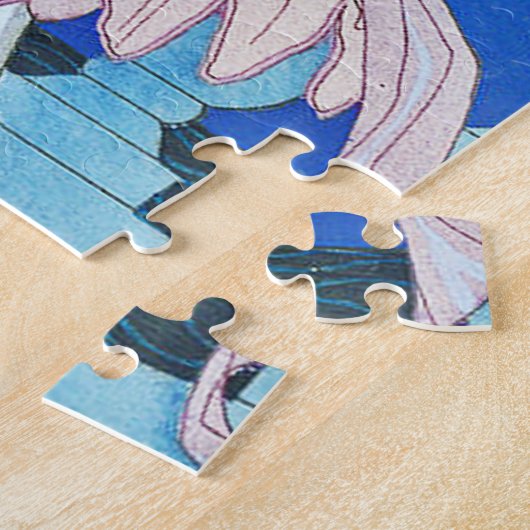 Puzzle de minuit d'art déco de baiser (Côté)