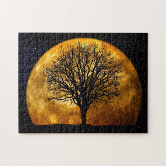 Puzzle de minuit de Pleine lune (Horizontal)