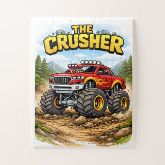 Puzzle de Monster Truck pour les enfants 