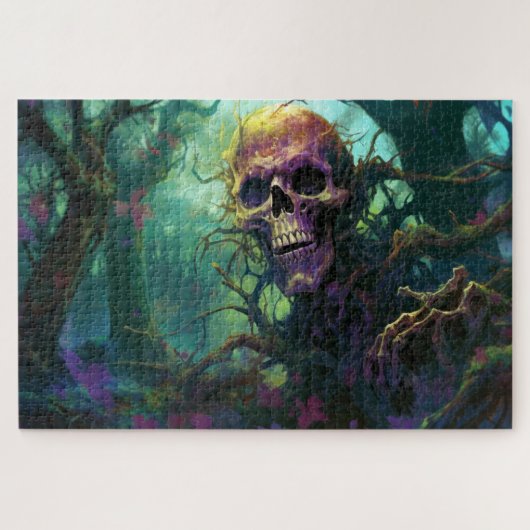 Puzzle de monstre d'Halloween (Horizontal)