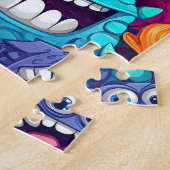 Puzzle de monstres de dessin (Côté)