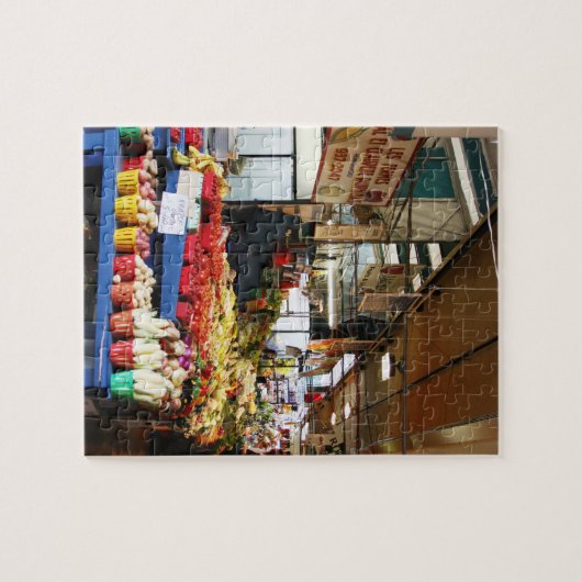 Puzzle de Montréal Canada du marché d'Atwater (Horizontal)