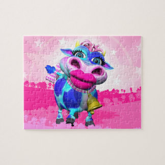 Puzzle de MOO de Kissy d'amusement