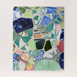 Puzzle de mosaïques de Guell de parc