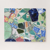 Puzzle de mosaïques de Guell de parc (Horizontal)