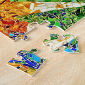Puzzle de mosaïques de Guell de parc (Côté)