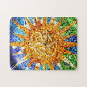 Puzzle de mosaïques de Guell de parc (Horizontal)