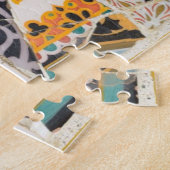 Puzzle de mosaïques de Park Guell (Côté)