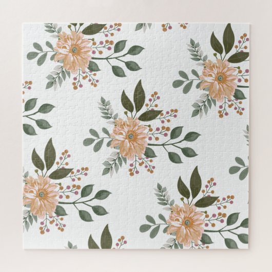 Puzzle de motif floral (Horizontal)