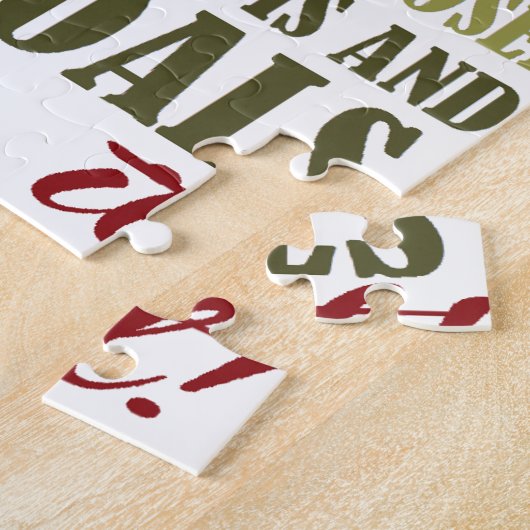 Puzzle De motivation : Non jamais stoppé (Côté)