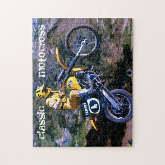 Puzzle de motocross - motocross classique (Vertical)