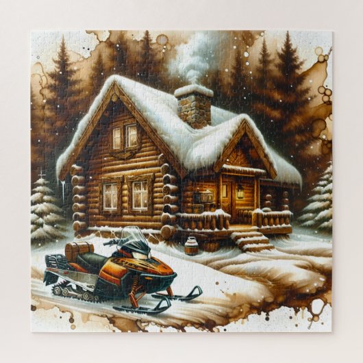 Puzzle de motoneige (Vertical)