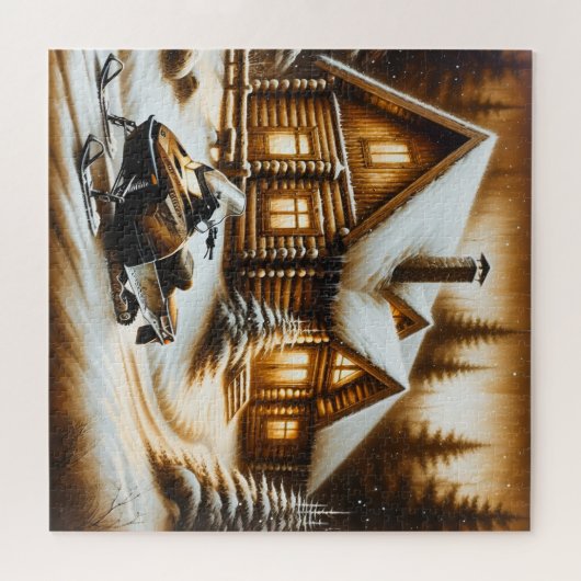 Puzzle de motoneige (Horizontal)