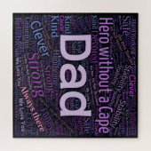 Puzzle de mots papa (Horizontal)