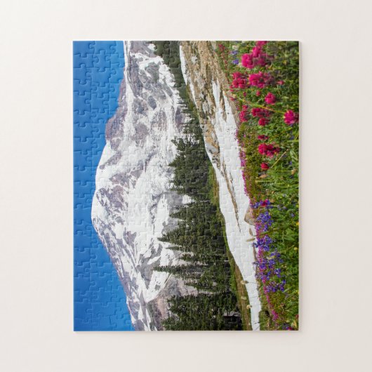 Puzzle de Mt. Rainer de paradis (Vertical)