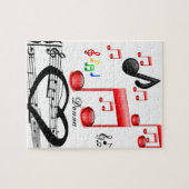 Puzzle de musique (Horizontal)