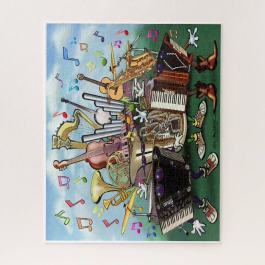 Puzzle de musique (Vertical)