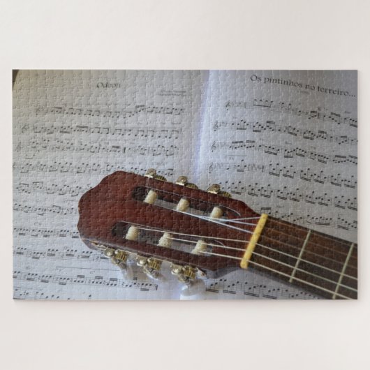 puzzle de musique guitare (Horizontal)