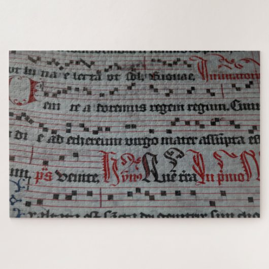puzzle de musique moyen âge (Horizontal)