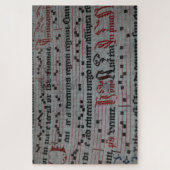 puzzle de musique moyen âge (Vertical)