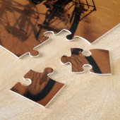 Puzzle de New York City d'hiver - neige (Côté)