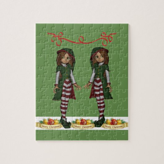 Puzzle de Noël (Vertical)