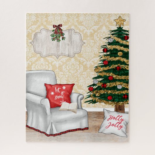 Puzzle de Noël cosy (Vertical)