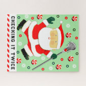 Puzzle de Noël de crosse (Horizontal)
