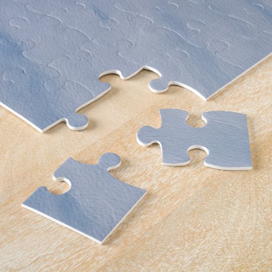 Puzzle de Noël de la forêt neigeuse (Côté)