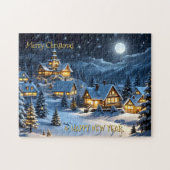 Puzzle de Noël de Magic Winter Wonderland (Horizontal)