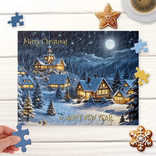 Puzzle de Noël de Magic Winter Wonderland