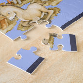 Puzzle de Noël de scène de nativité (Côté)