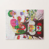 puzzle de Noël des bois (Horizontal)