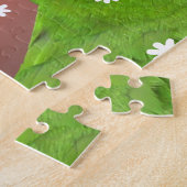 Puzzle de Noël : Green Lorikeet Père Noël (Côté)