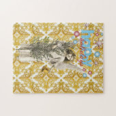 Puzzle de Noël Joyeux Noël Angel (Horizontal)