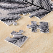 Puzzle de Noël rustique Highland Cow (Côté)